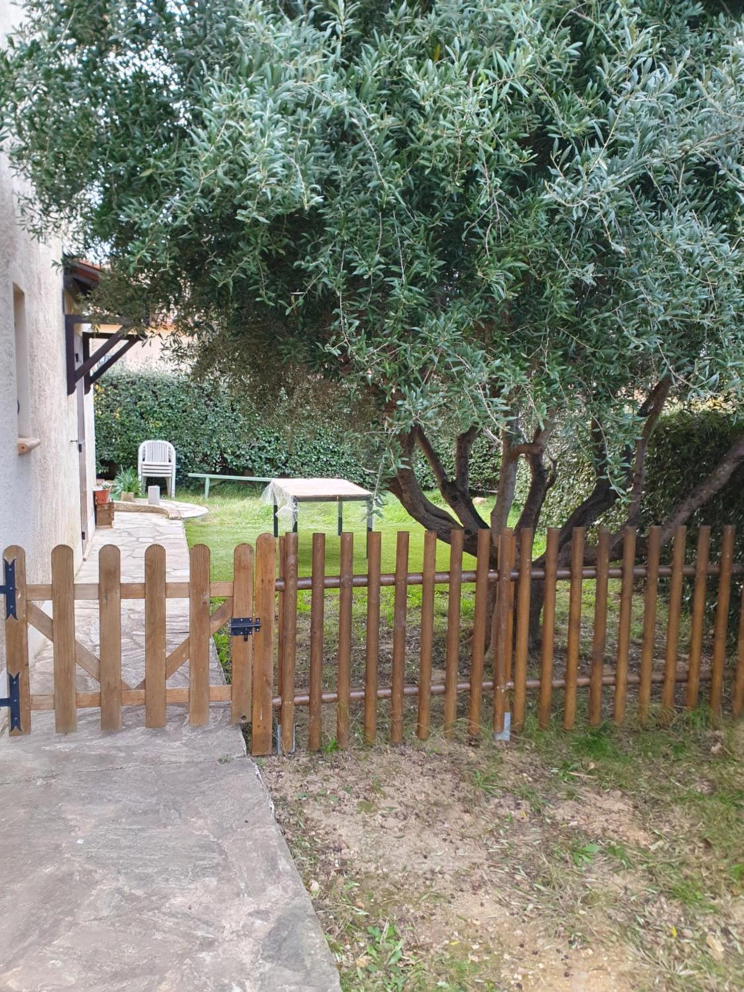 Appartement T2 Bas De Villa Avec Jardinet Au Calme Proche Mer La Seyne-sur-Mer Bagian luar foto